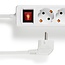Nedis stekkerdoos | 3 contacten | 2x USB-A | schakelaar | 1,5 meter