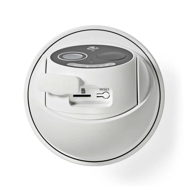 Nedis SmartLife outdoor camera met spotlight | oplaadbaar/solar | draaien/kantelen | Wi-Fi | Full HD 1080p