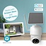 Nedis SmartLife outdoor camera met spotlight | oplaadbaar/solar | draaien/kantelen | Wi-Fi | Full HD 1080p
