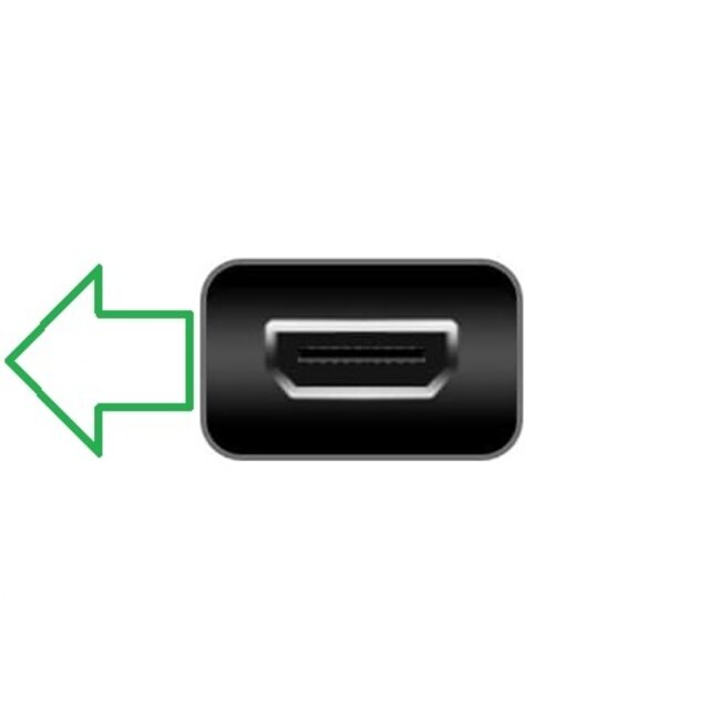 Premium Micro HDMI - HDMI adapter | haaks naar links | HDMI2.1 (8K 60Hz + HDR) | metaal