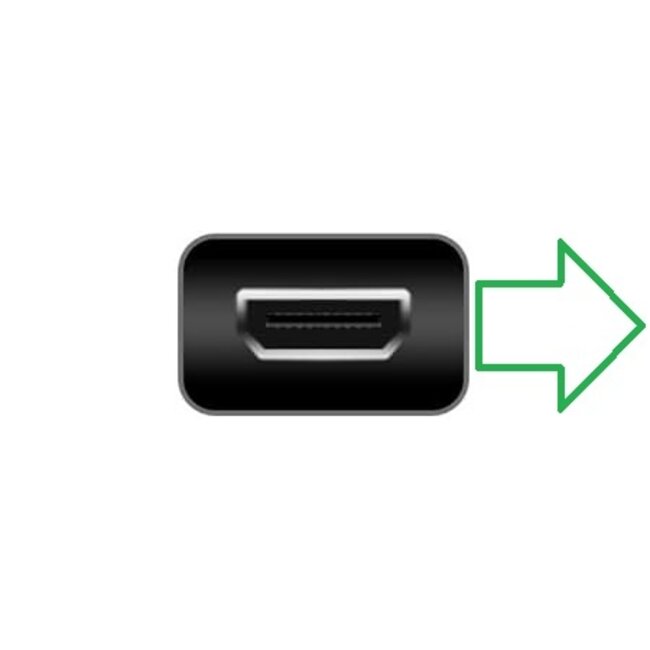 Premium Micro HDMI - HDMI adapter | haaks naar rechts | HDMI2.1 (8K 60Hz + HDR) | metaal