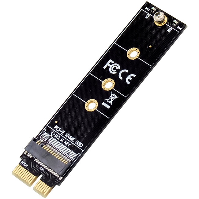 InLine® Interfacekaart, PCIe x1 naar M.2 Key M NVMe SSD