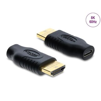 DeLOCK Delock USB Type-C™ to HDMI Adapter (DP Alt Mode) 8K 60 Hz with HDR and HDCP