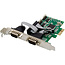 InLine® PCIe 4-poorts RS-232 kaart, 4x D-Sub 9 connector, incl. laag profiel