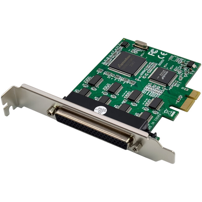 InLine® Interfacekaart, PCIe x1 naar 8x RS-232, D-Sub 9 connector