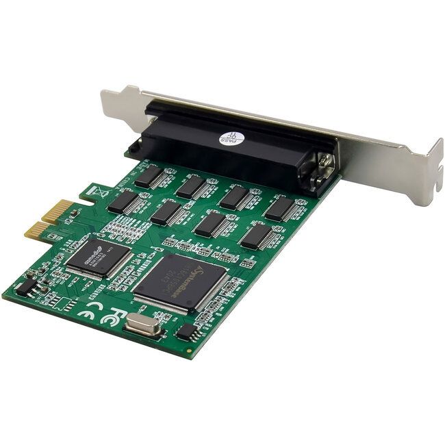 InLine® Interfacekaart, PCIe x1 naar 8x RS-232, D-Sub 9 connector