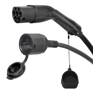 Energenie Adapter cable Type 2 (m) to Schuko (f), 3.7 kW, 0.5 m