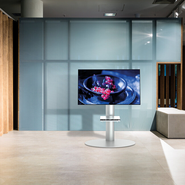 ROLINE LCD/TV meubel, tot 40 kg, zilver