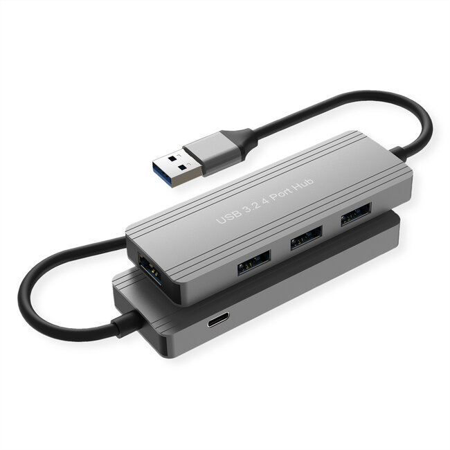 VALUE USB 3.2 Gen 1 Hub, 4-voudig, USB-A aansluitkabel