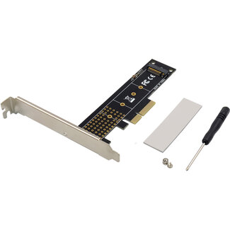InLine® InLine® Interfacekaart, PCIe x4 naar M.2 NVMe Key M (22110), laag profiel