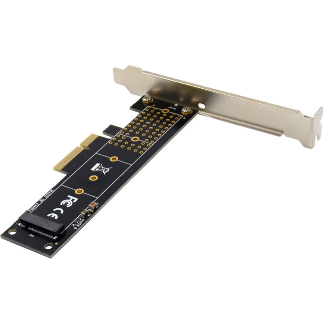 InLine® Interfacekaart, PCIe x4 naar M.2 NVMe Key M (22110), laag profiel