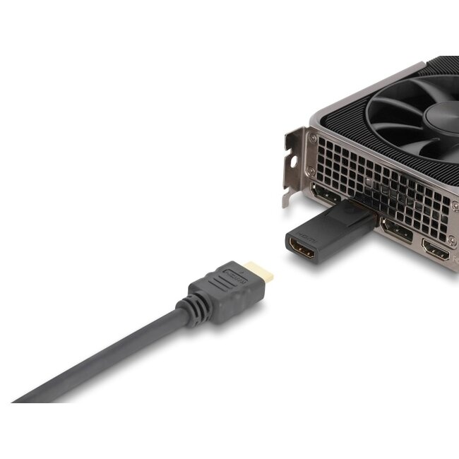 Delock Active DisplayPort 1.2 to HDMI Adapter 4K with HDR function