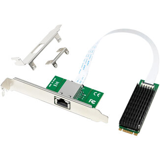 InLine® InLine® Interfacekaart, M.2 B+M naar 10 Gb/s RJ45