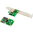 InLine® Mini-PCIe Gigabit netwerkkaart, 1x RJ45, halve grootte, incl. module
