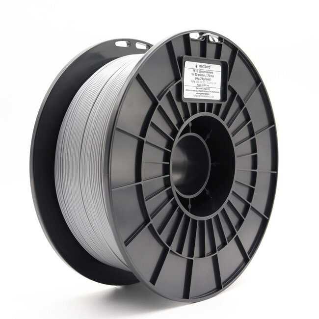 PETG Grijs 1.75 mm, 5 kg.