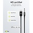 Goobay Lightning - 3,5mm Jack audiokabel | MFi | zwart | 1 meter