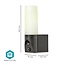 Nedis SmartLife buitenlamp met camera | draaien | netvoeding | Wi-Fi | Full HD 1080p