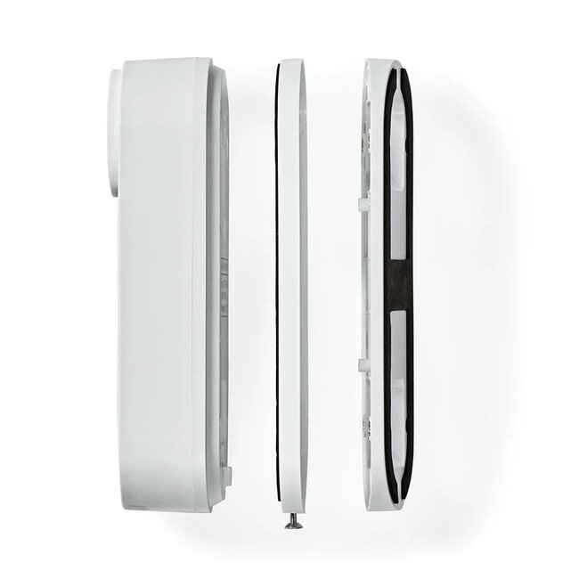 Nedis SmartLife videodeurbel met gong | 2-draads en netvoeding | Wi-Fi | HD 1536p