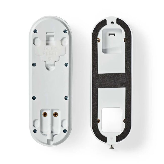 Nedis SmartLife videodeurbel met gong | 2-draads en netvoeding | Wi-Fi | HD 1536p