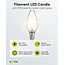 Goobay LED-filamentlamp | warm wit | E14 | C35 | 4W