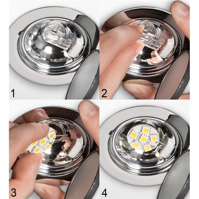 Goobay LED-spot | warm wit | G4 | 1,5W