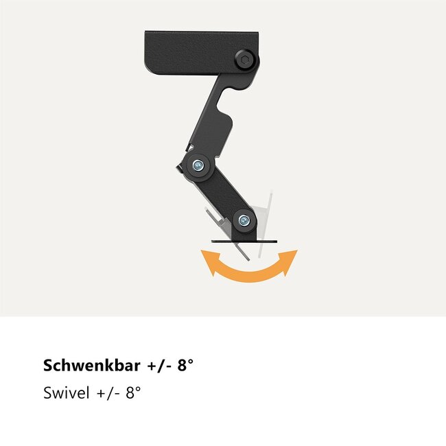 My Wall soundbar muurbeugel | universeel | 3,2 - 14,2 cm diep | tot 10 kg