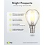 Goobay LED-filamentlamp | warm wit | E14 | G45 | 4W