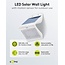 Goobay solar LED-wandlamp met bewegingssensor voor buiten | 4W | wit