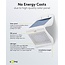 Goobay solar LED-wandlamp met bewegingssensor voor buiten | 4W | wit
