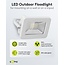 Goobay LED-schijnwerper voor buiten | 10W | IP65 | wit
