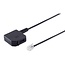 RJ11 - TAE-F telecom adapter | Duitsland (oud) | zwart | 0,20 meter