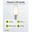 Goobay LED-filamentlamp | warm wit | E14 | C35 | 6W