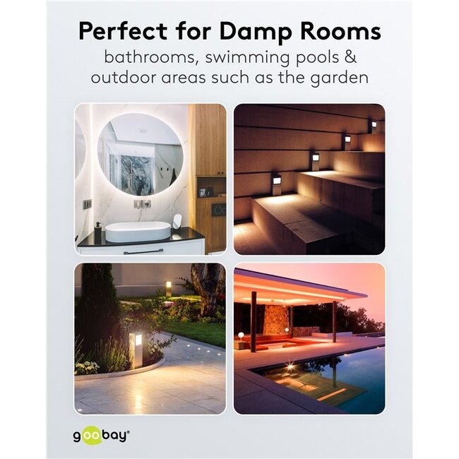 Goobay LED-transformator | 24V DC | 60W | IP67