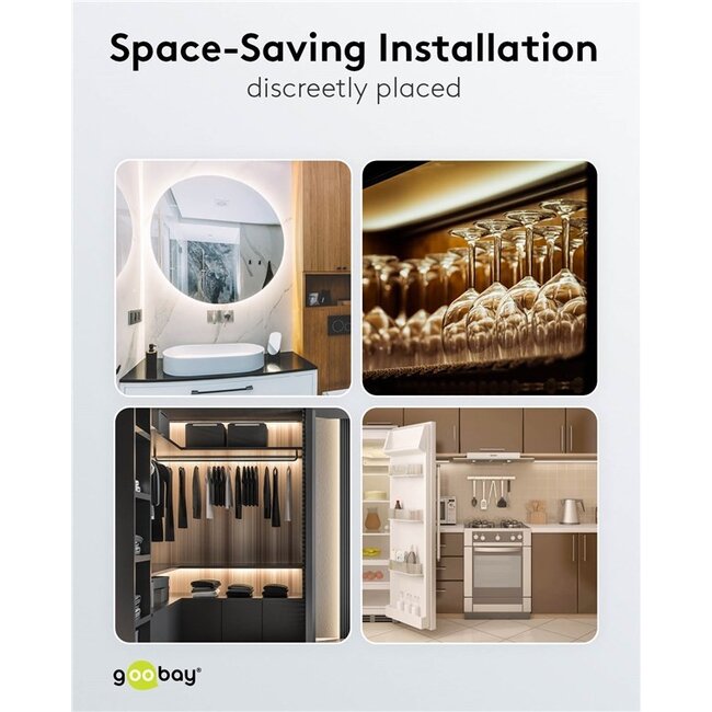 Goobay LED-transformator | 24-40V DC | 12-20W | IP20