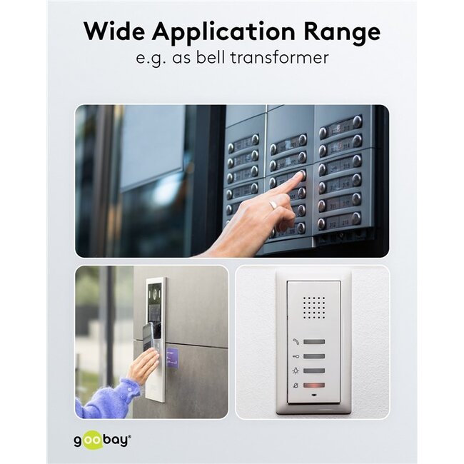Goobay LED-transformator voor DIN-rail | 12V DC | 15W | IP20
