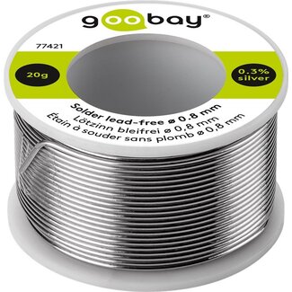 Goobay Goobay Solder Lead-Free, ø 0.8 mm, 20 g