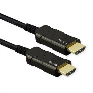Roline ROLINE Ultra HDMI Actieve Optische 8K Kabel, 10 m