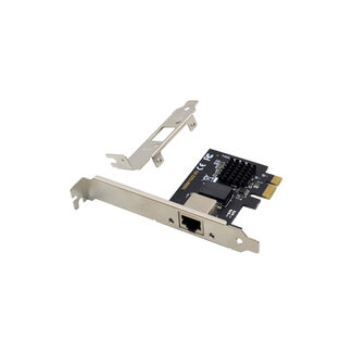 InLine® InLine® 2,5-gigabit netwerkkaart, 1x RJ45 2,5 Gb/s, PCIe x1
