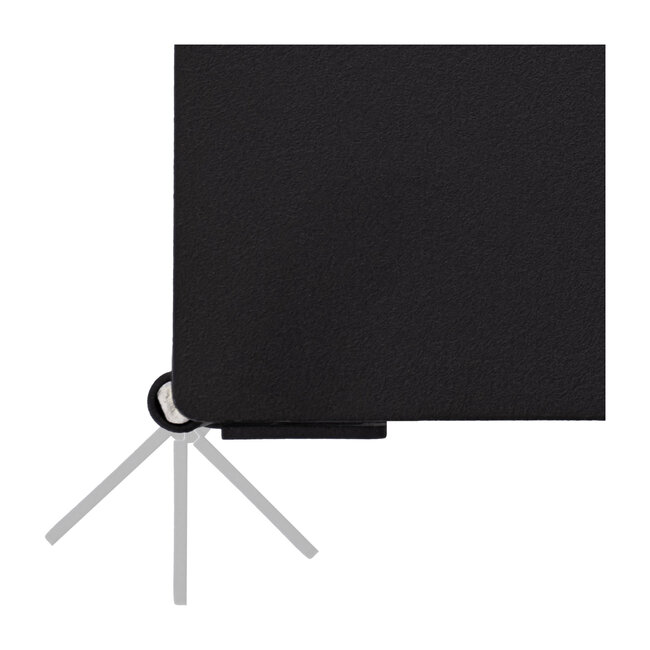 InLine® 10 inch minirek voor wandmontage, 1U, 15,2 cm diep, zwart