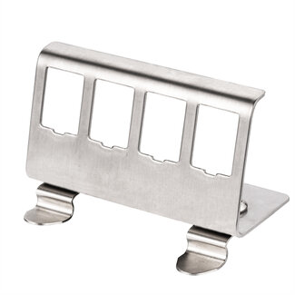 Roline ROLINE DIN-rail adapter, leeg, voor 4 keystones