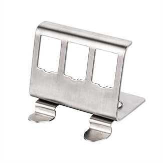 Roline ROLINE DIN-rail adapter, leeg, voor 3 keystones