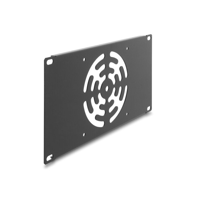 Delock 10″ 3U Rack Cover for 1 fan 120 x 120 mm dark grey
