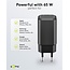 Goobay nano USB lader | USB-C PD | GaN | 65W | zwart