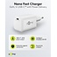 Goobay nano USB lader | USB-C PD | GaN | 65W | wit