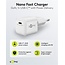 Goobay nano USB lader | USB-C PD | GaN | 20W | wit