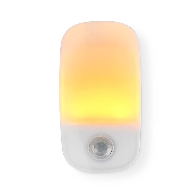 Nedis LED-nachtlamp met bewegingssensor | plug-in | warm wit | IP20