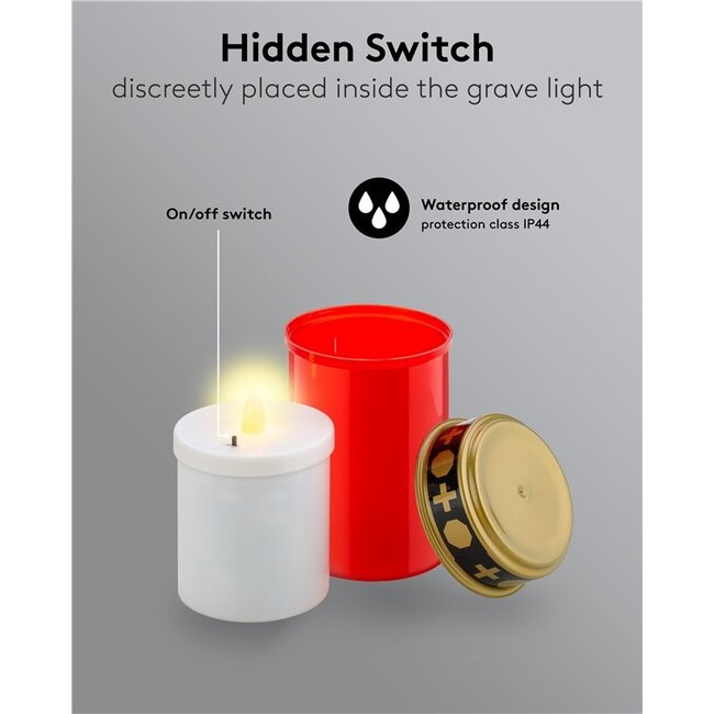 Goobay LED-graflicht | rood | IP44