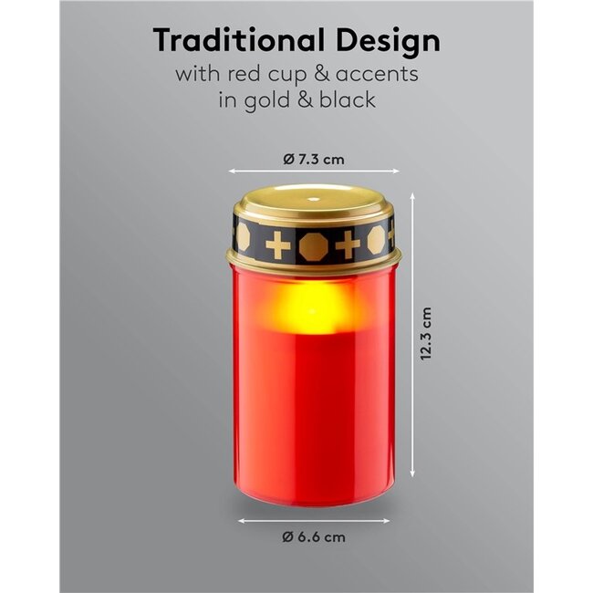 Goobay LED-graflicht | timerfunctie | rood | IP44