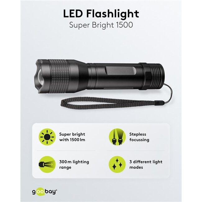 Goobay LED-zaklamp | 20W | IPX7