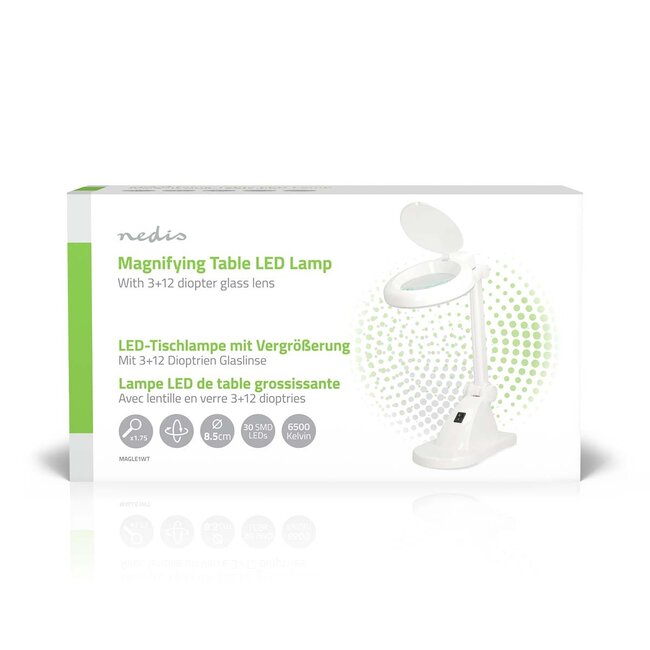 Nedis LED loeplamp | 6W | tafelstandaard